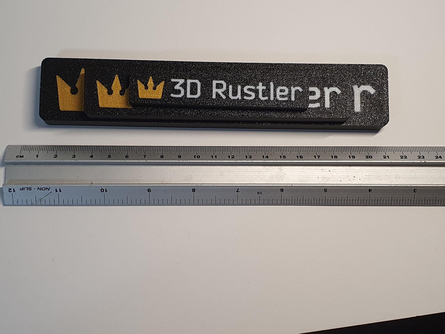 Customizable Name Plate with EOD Crown Logo - Inspired by Escape from Tarkov (Edge of Darkness Edition)